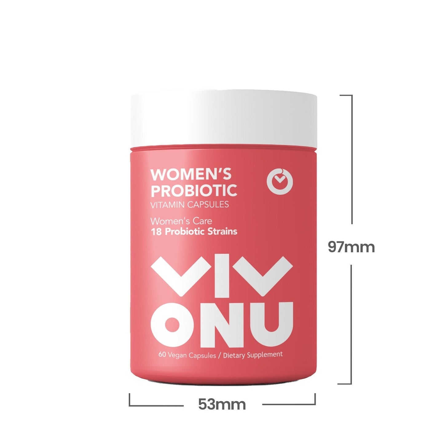 VIVONU - Vaginal Probiotics Capsules for Women pH Balance