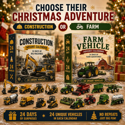 🎄 24-Day Vehicle Advent Calendar