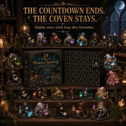 🎈Witchy Advent Calendar 2026 – 24 Days of Magical Collectible Figures | 49% OFF