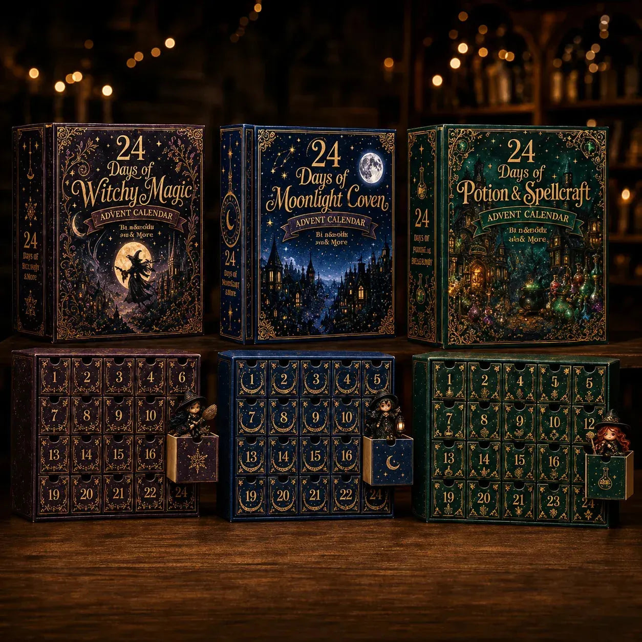 🎈Witchy Advent Calendar 2026 – 24 Days of Magical Collectible Figures | 49% OFF