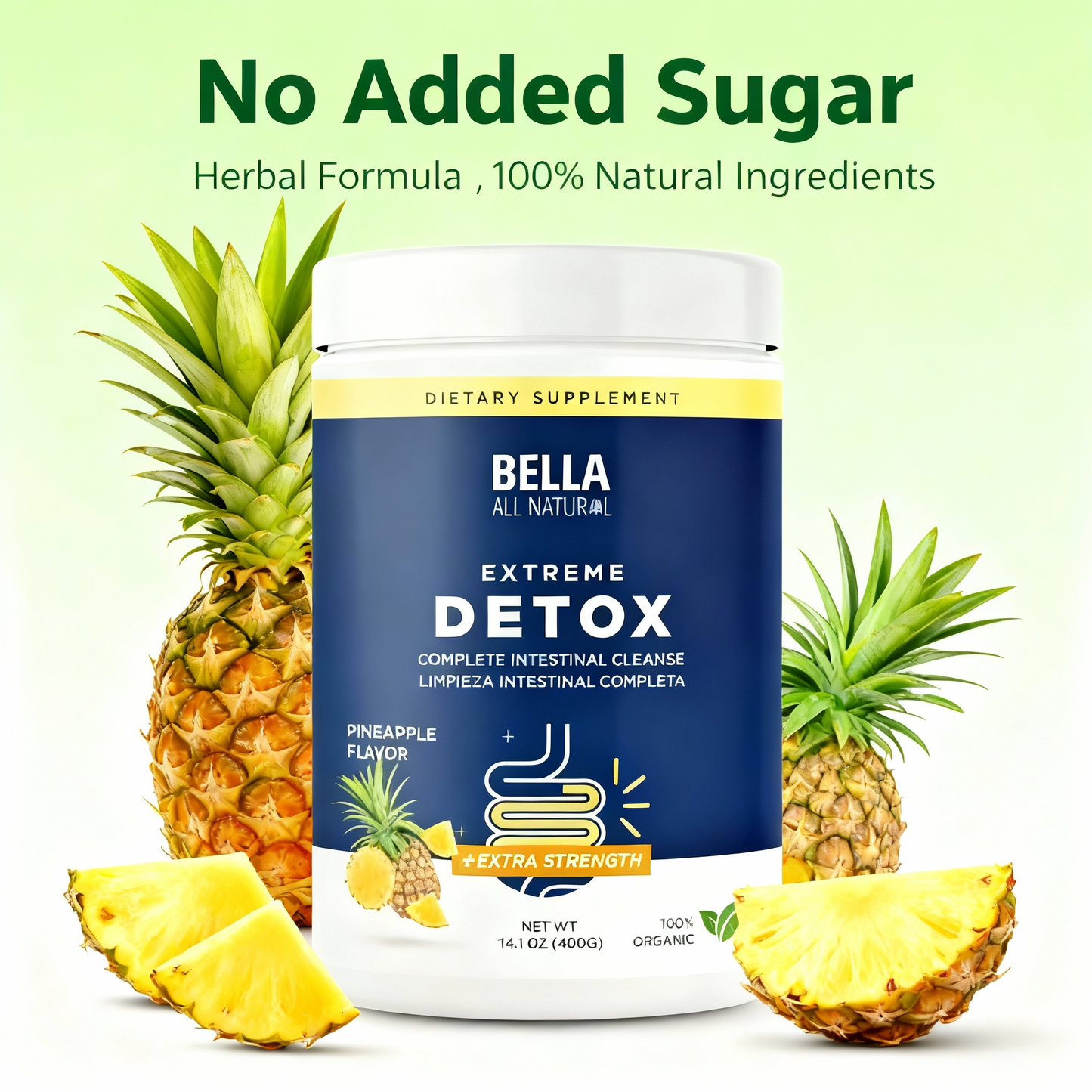 Extreme Detox Powder (Pineapple) – Sleep Balance, Detox & Skin Radiance